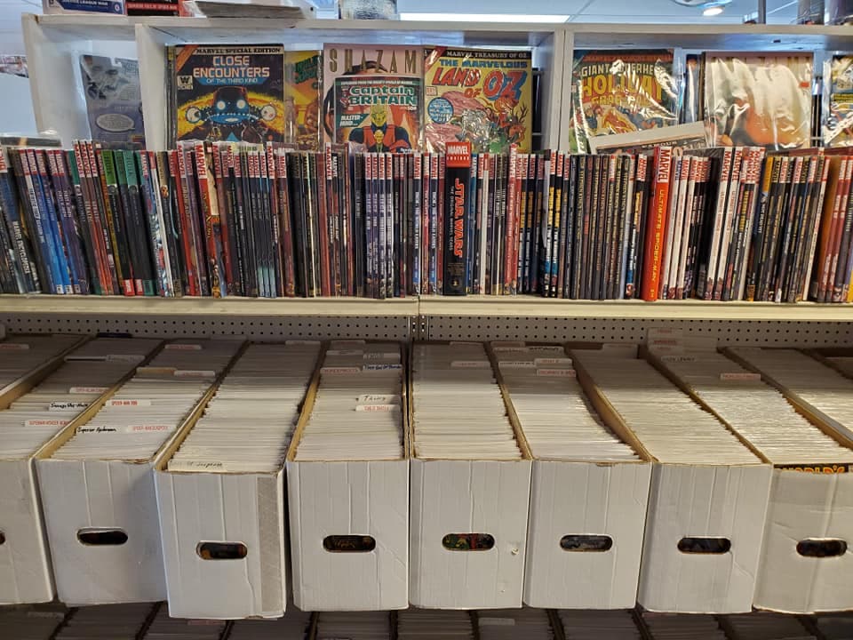 Comic book boxes